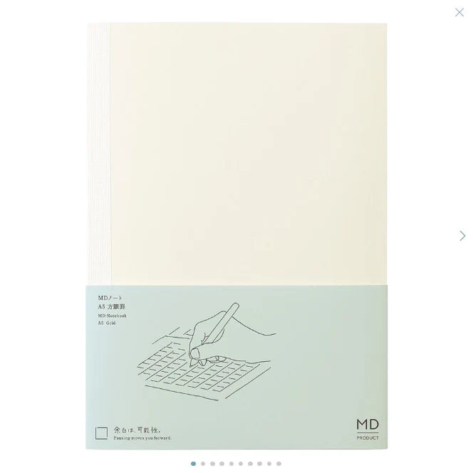 Midori MD A5 Grid Notebook