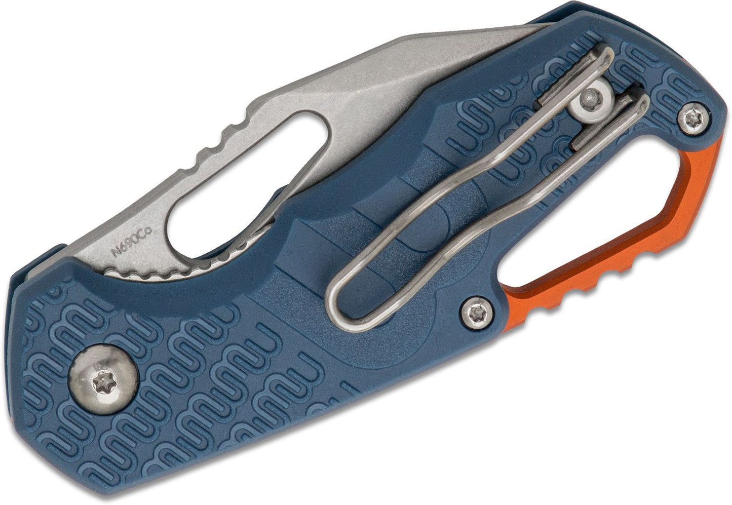 MKM ISONZO Blue FRN Liner Lock Folding Knife