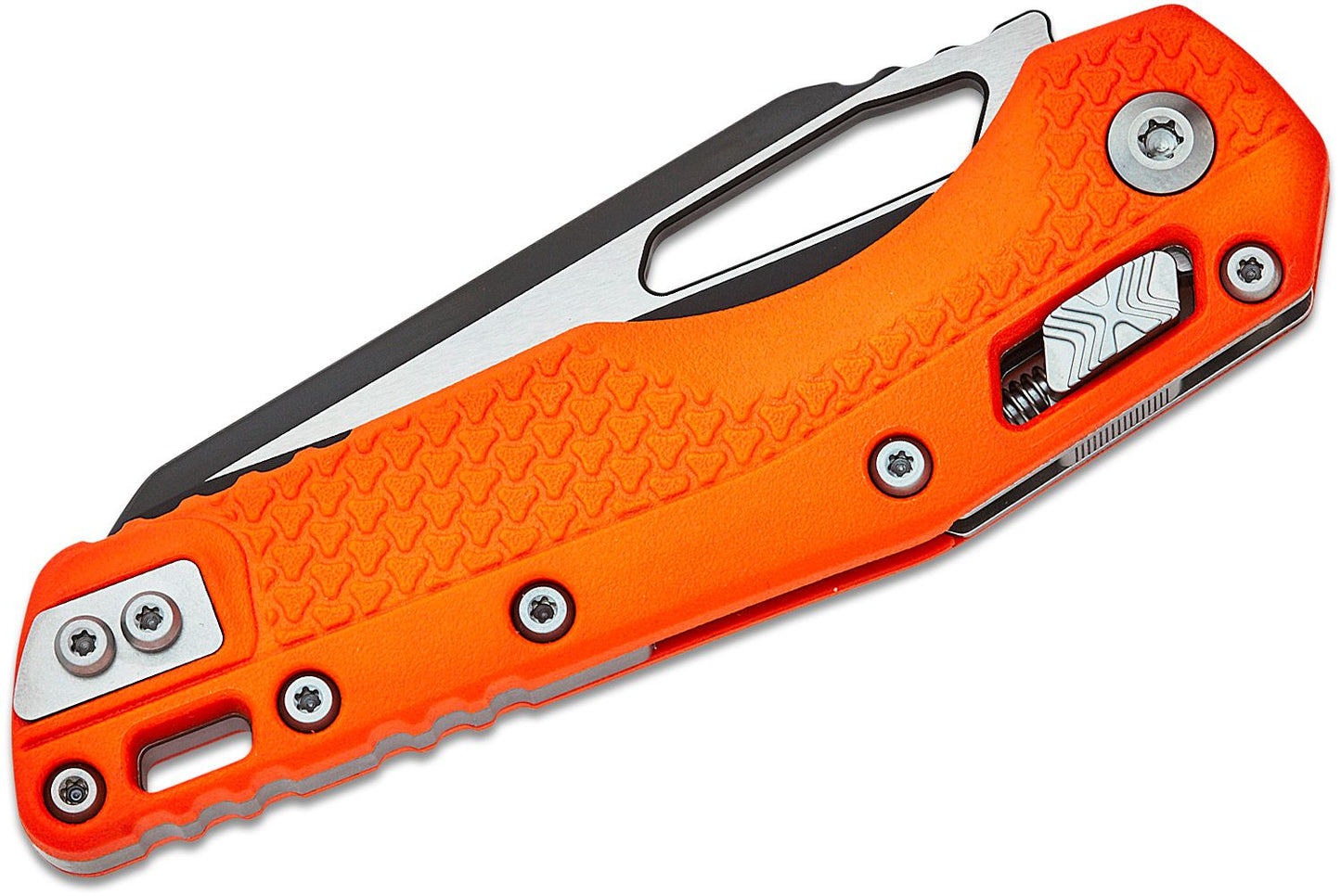 Microtech MSI Tri-Grip Polymer Orange Standard Folding Knife