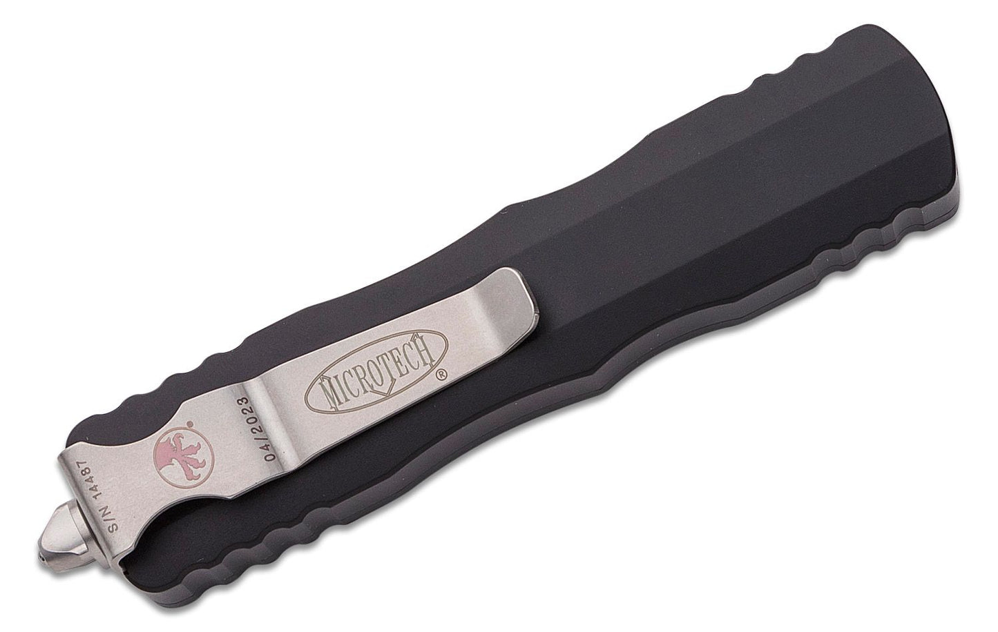 Microtech Dirac D/E Stonewash Standard Out the Front Knife