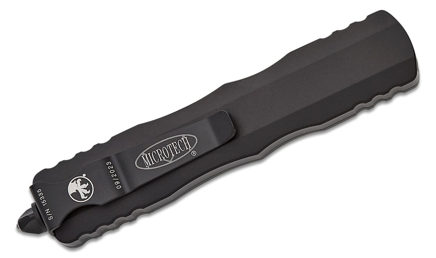 Microtech Dirac D/E Tactical Partial Serrated Out the Front Knife