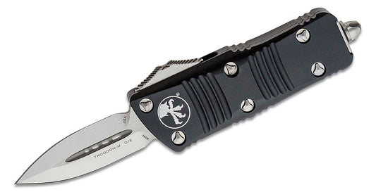 Microtech Troodon Mini D/E Stonewash Standard Out the Front Knife