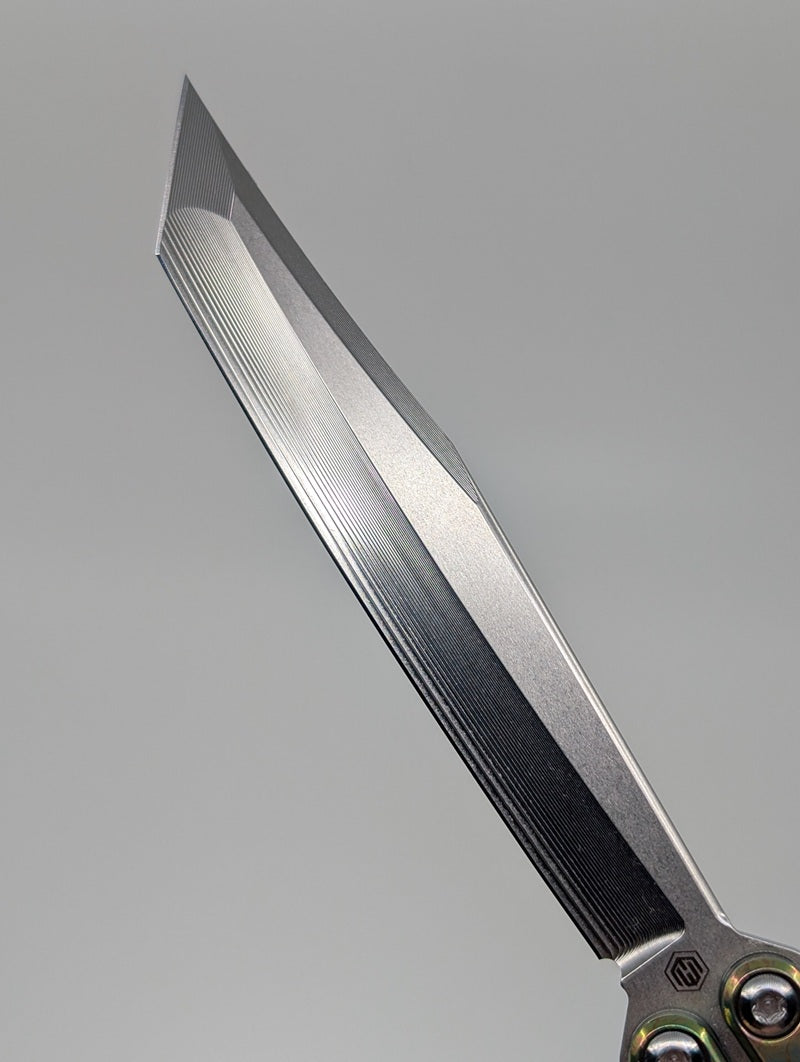 MachineWise Maryn Titanium Live Blade Balisong MP001