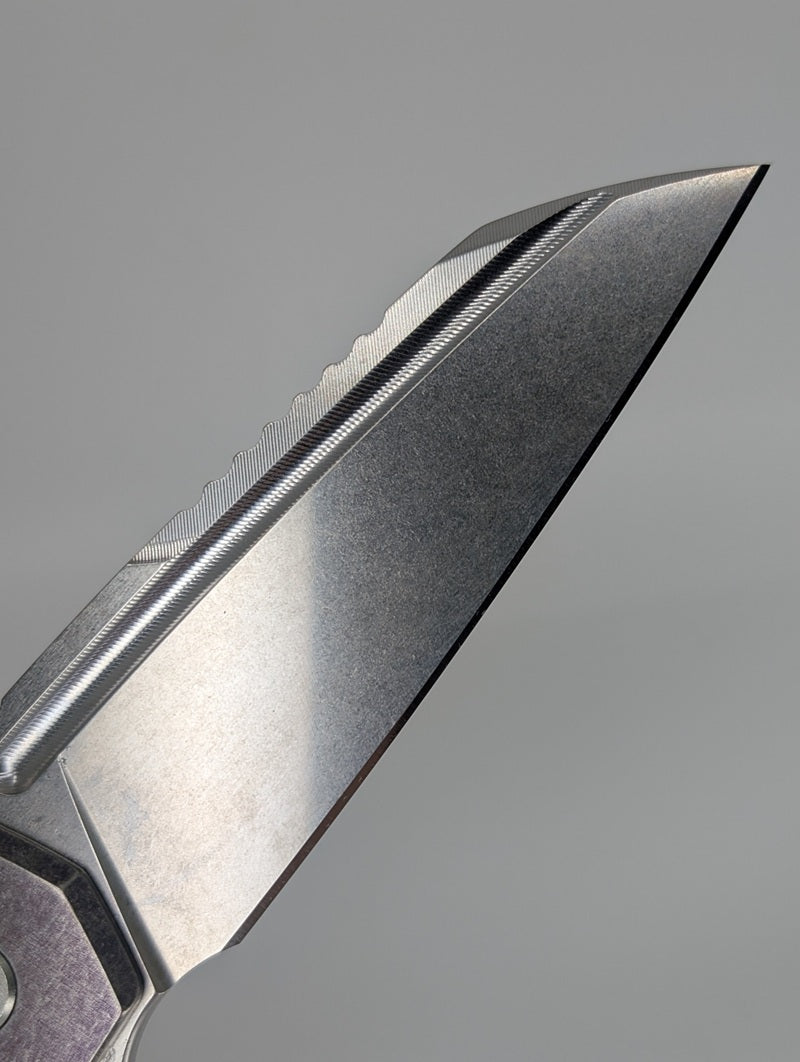 MachineWise-Mojave-Purple-Titanium-Framelock-Knife-Blade2