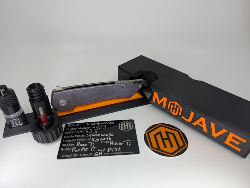 MachineWise-Mojave-Purple-Titanium-Framelock-Knife-Collection
