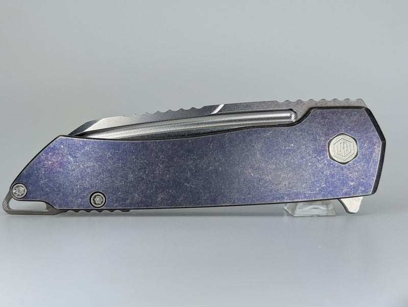 MachineWise-Mojave-Purple-Titanium-Framelock-Knife-Front