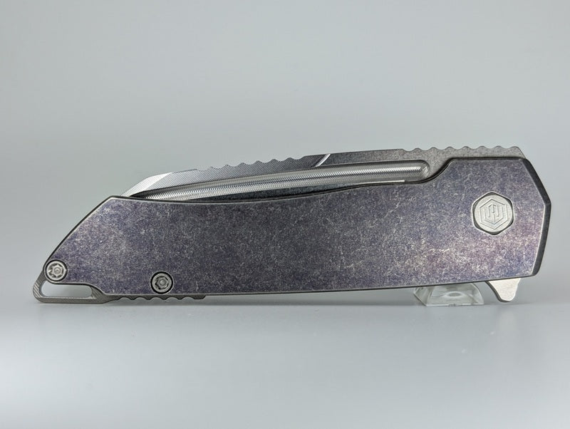 MachineWise-Mojave-Purple-Titanium-Framelock-Knife-Front2