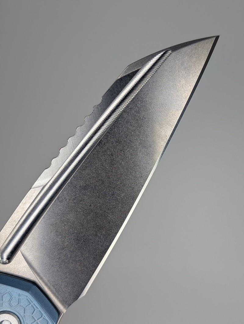 MachineWise Mojave Rainbow Lanyardless Framelock Folding Knife #685