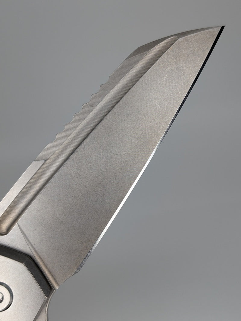 MachineWise-Mojave-Raw-Titanium-Framelock-Knife-Blade2