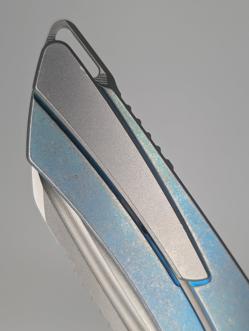 MachineWise Mojave Beach Sunset Titanium Framelock Folding Knife #570