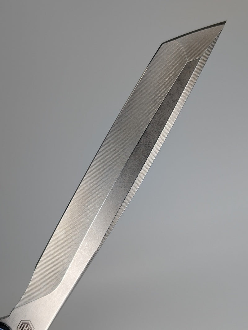 MachineWise Opus V2 Navy Titanium Live Blade Balisong #491