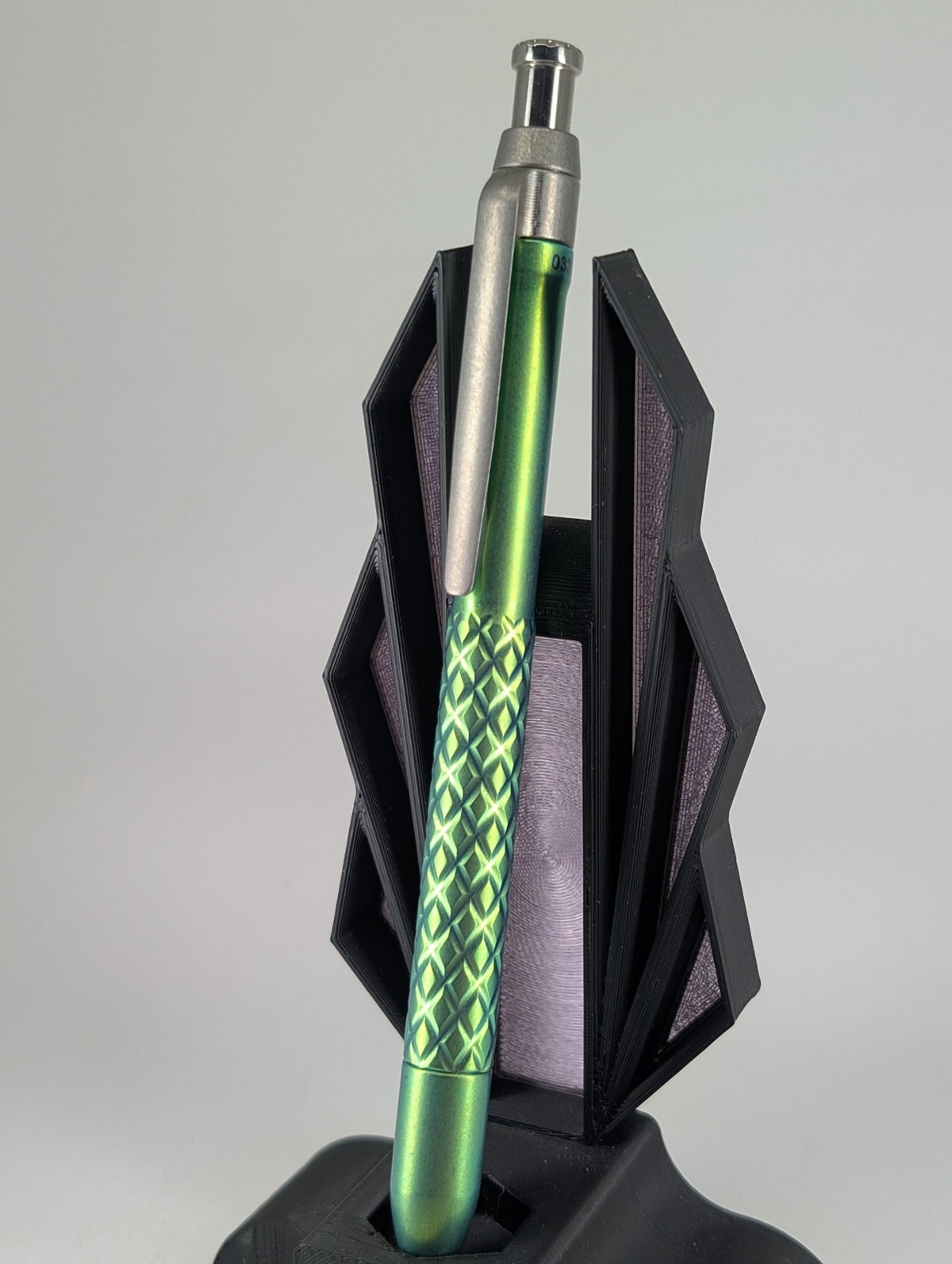 MachineWise ROTA Click Titanium Ballpoint Pen
