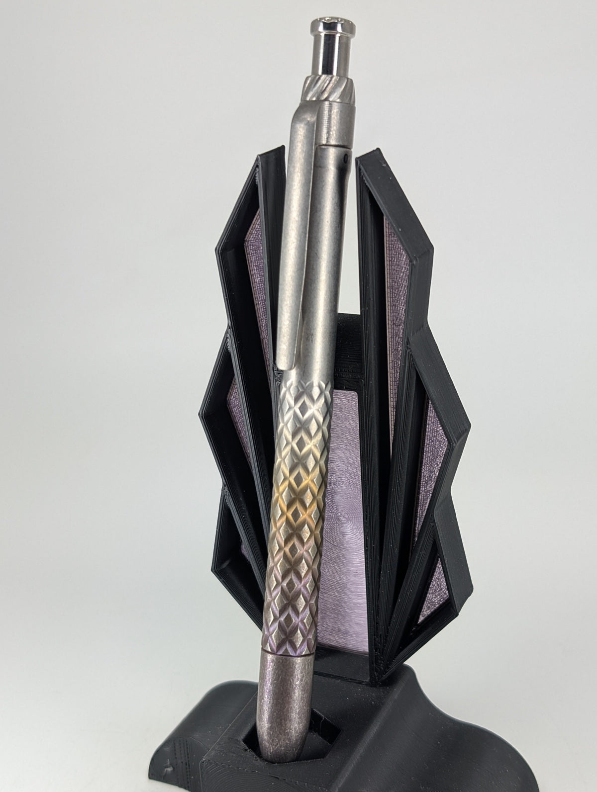 MachineWise ROTA Click Titanium Ballpoint Pen