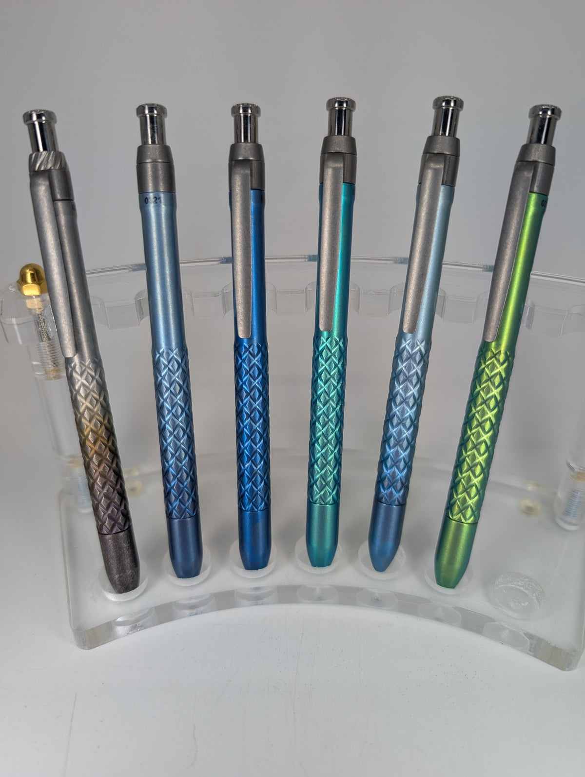 MachineWise ROTA Click Titanium Ballpoint Pen