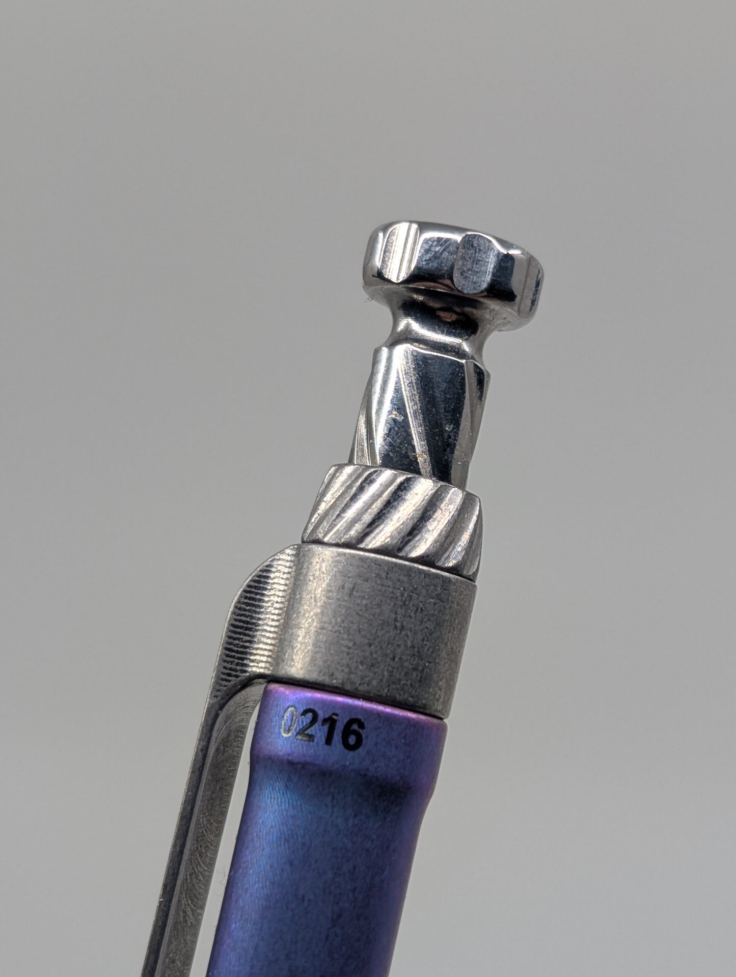 MachineWise ROTA Titanium Ballpoint Pen