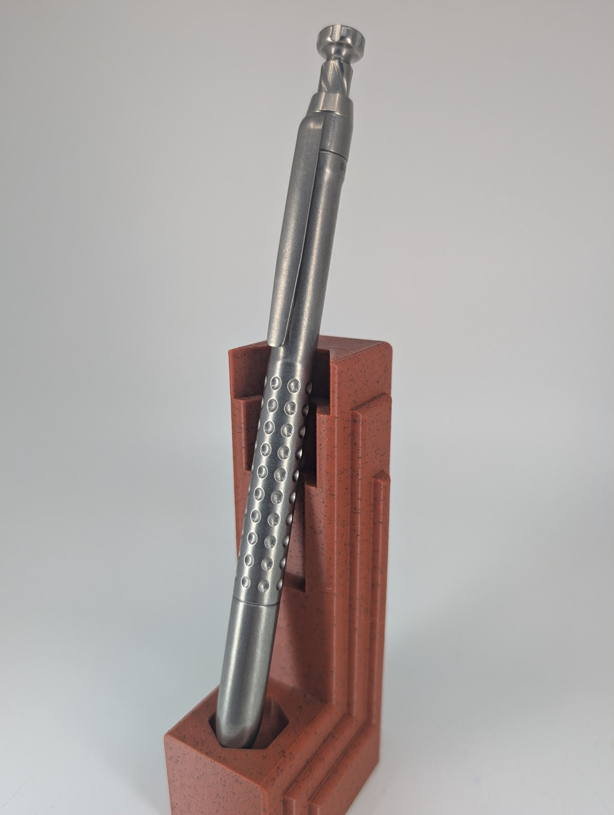 MachineWise ROTA Click Titanium Ballpoint Pen