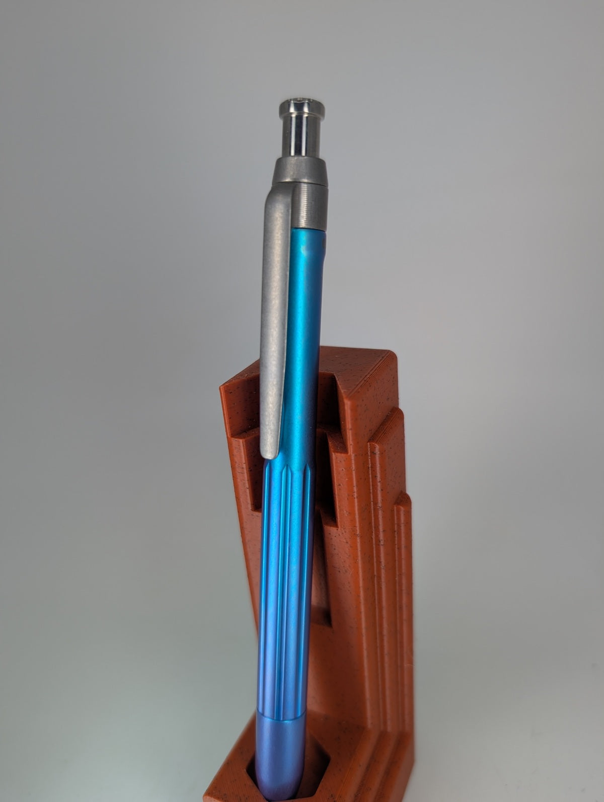 MachineWise ROTA Click Titanium Ballpoint Pen