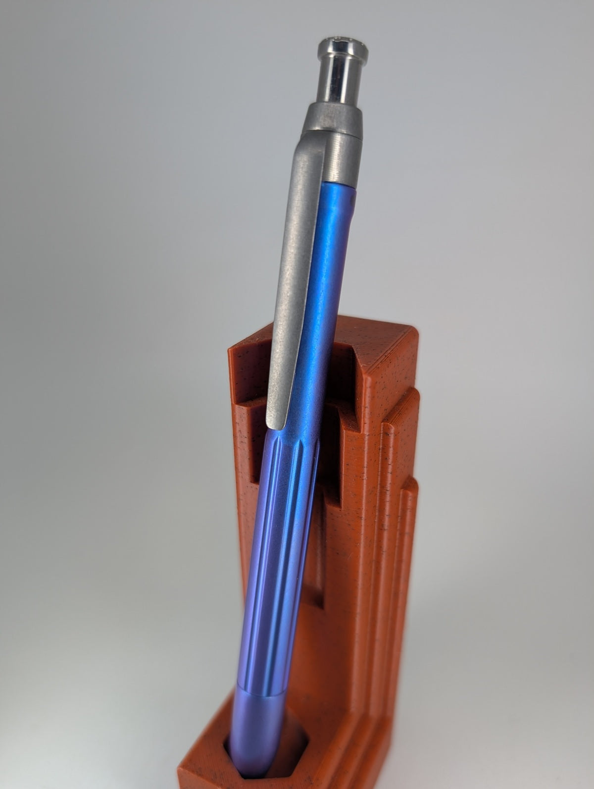 MachineWise ROTA Click Titanium Ballpoint Pen