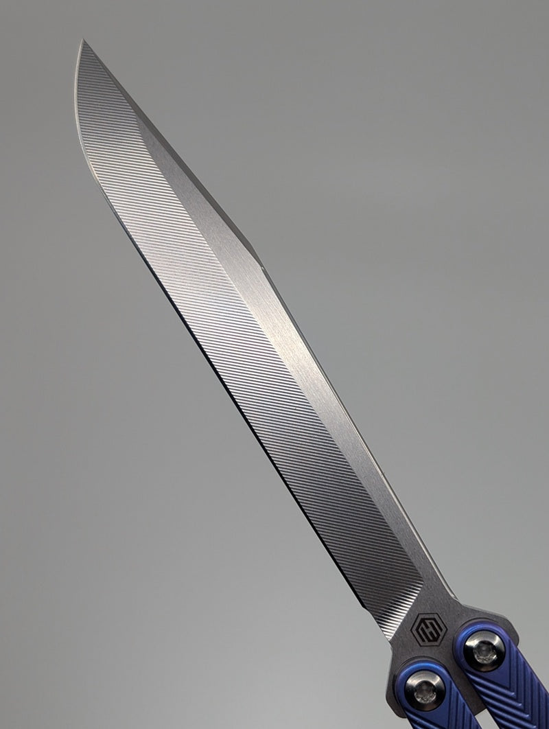 MachineWise Serif Blurple Live Blade Balisong #786