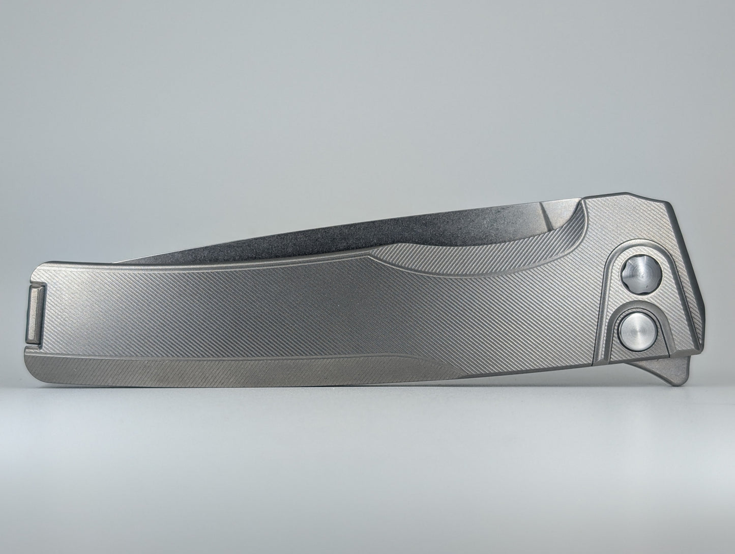 MachineWise Sonora "50 / 50" Streamline Titanium Buttonlock Folding Knife
