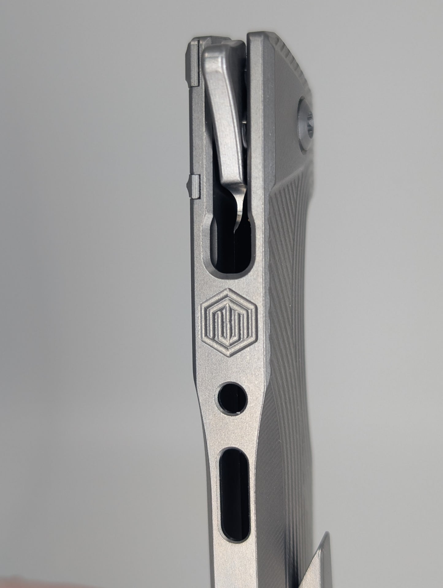 MachineWise Sonora "50 / 50" Streamline Titanium Buttonlock Folding Knife