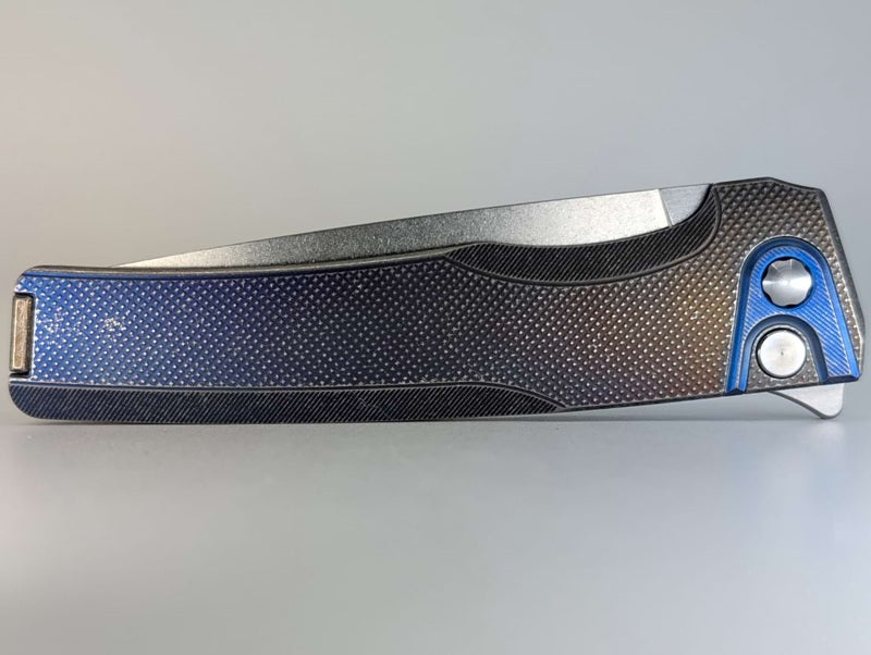 MachineWise Sonora LV Fade Distress (20CV | Ti Blue Bolster | Diamond Handle) #1137 - Blemished