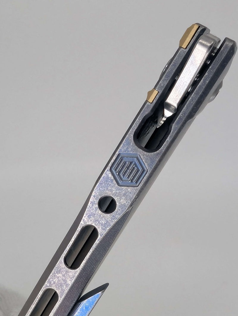 MachineWise Sonora LV Fade Distress (20CV | Brass Bolster | Fine Step Handle) #1129 - Blemished
