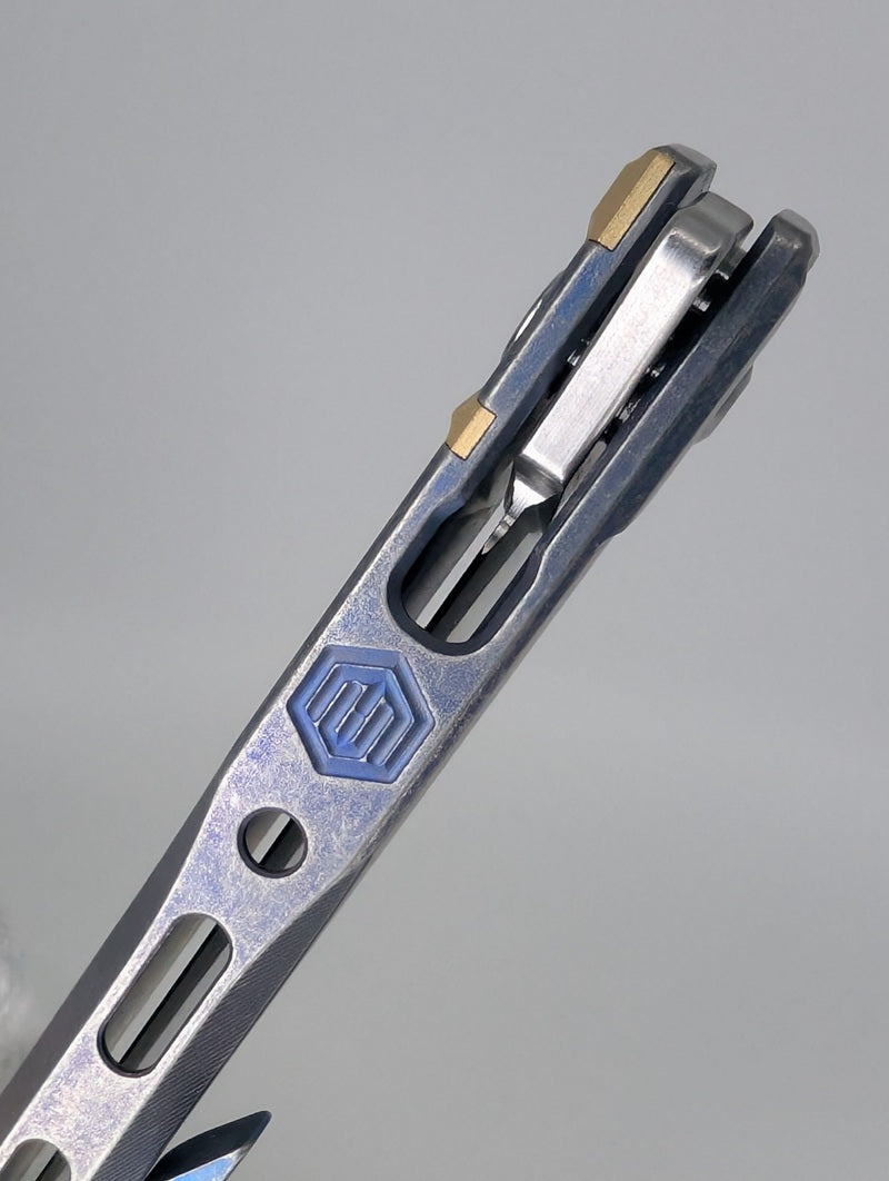 MachineWise Sonora LV Fade Distress (20CV | Brass Bolster | Fine Step Handle) #1138 - Blemished