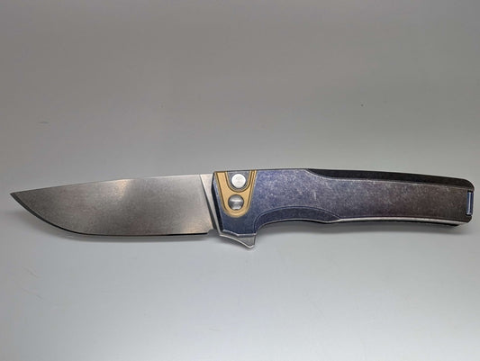 MachineWise Sonora LV Fade Distress (20CV | Brass Bolster | Fine Step Handle) #1123 - Blemished
