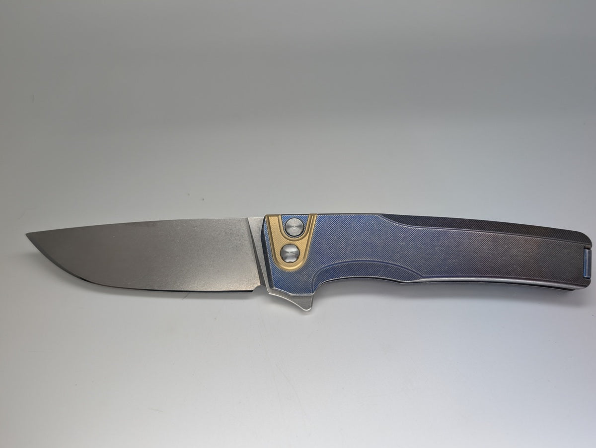 MachineWise Sonora LV Fade Distress (20CV | Brass Bolster | Fine Step Handle) #1138 - Blemished