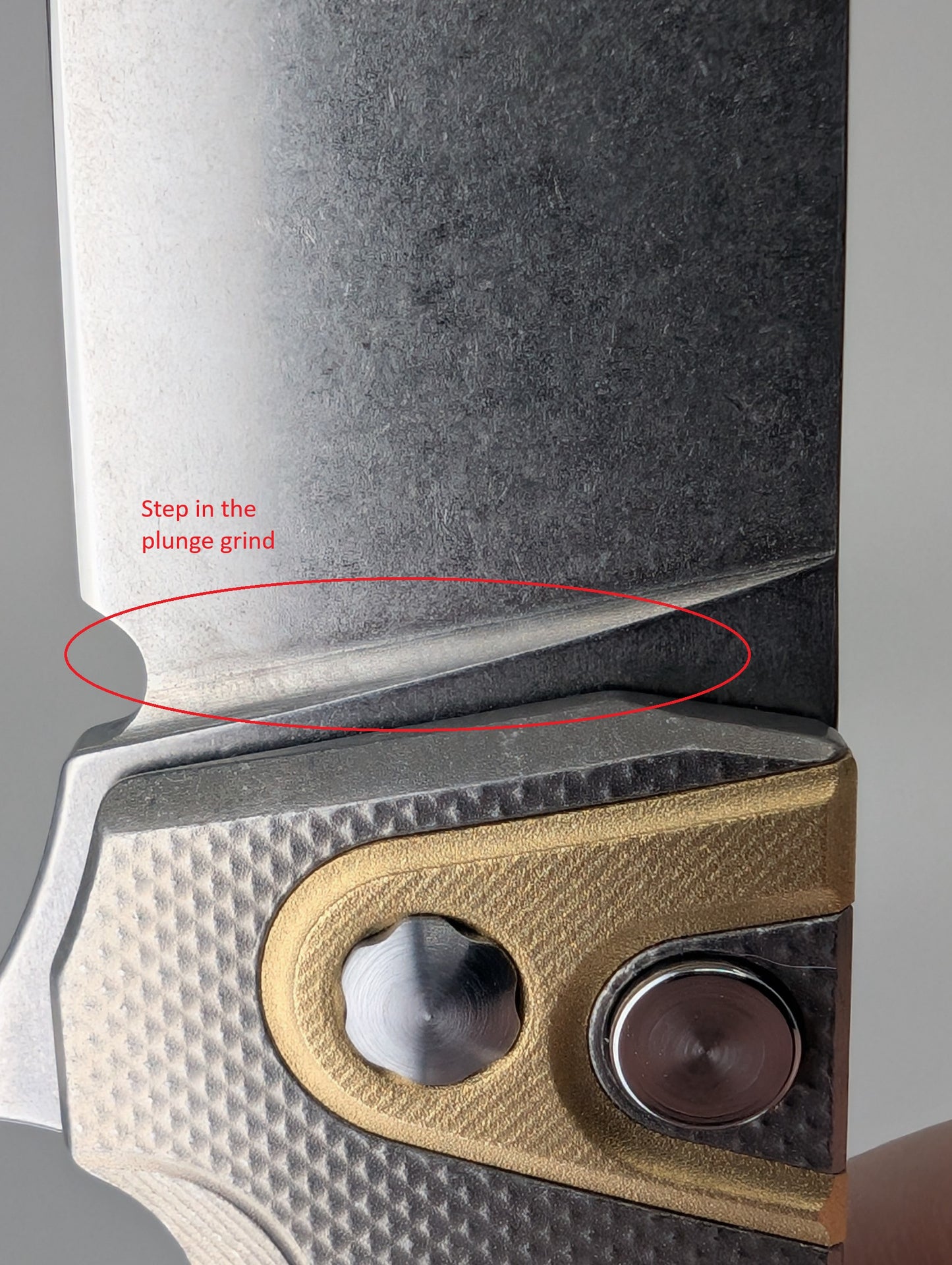 MachineWise Sonora Raw Fade Distress (20CV | Brass Bolster | Diamond Handle) #1152 - Blemished