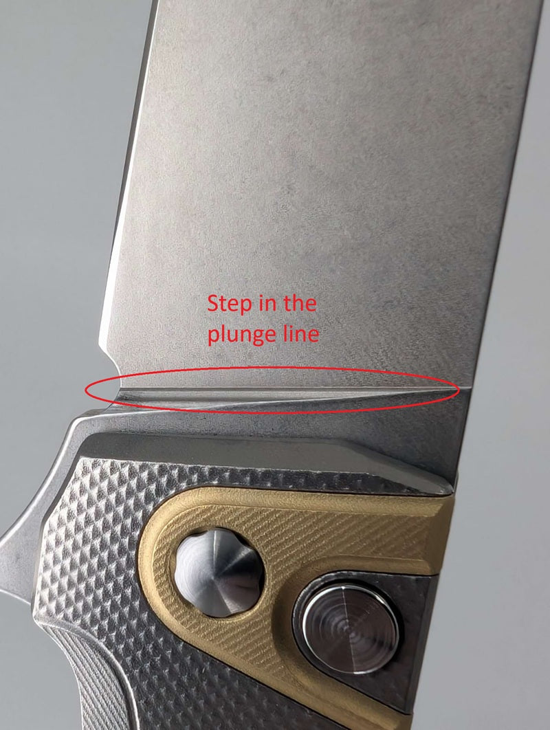 MachineWise Sonora Raw (20CV | Brass Bolster | Navi Ti Clip | Diamond Handle) #1141 - Blemished