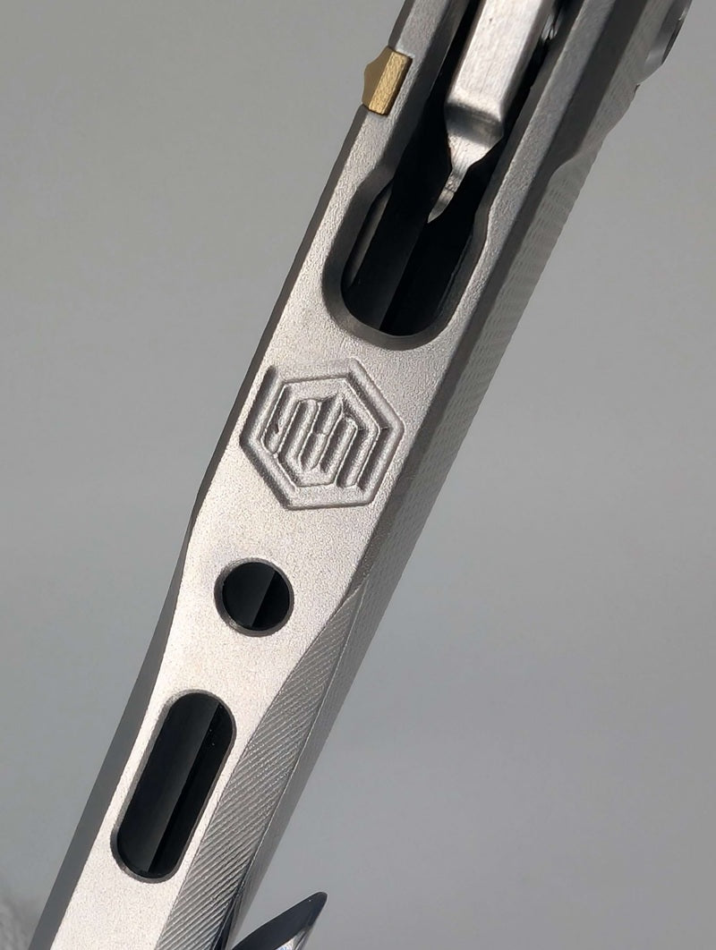 MachineWise Sonora Raw (20CV | Brass Bolster | Navi Ti Clip | Diamond Handle) #1141 - Blemished