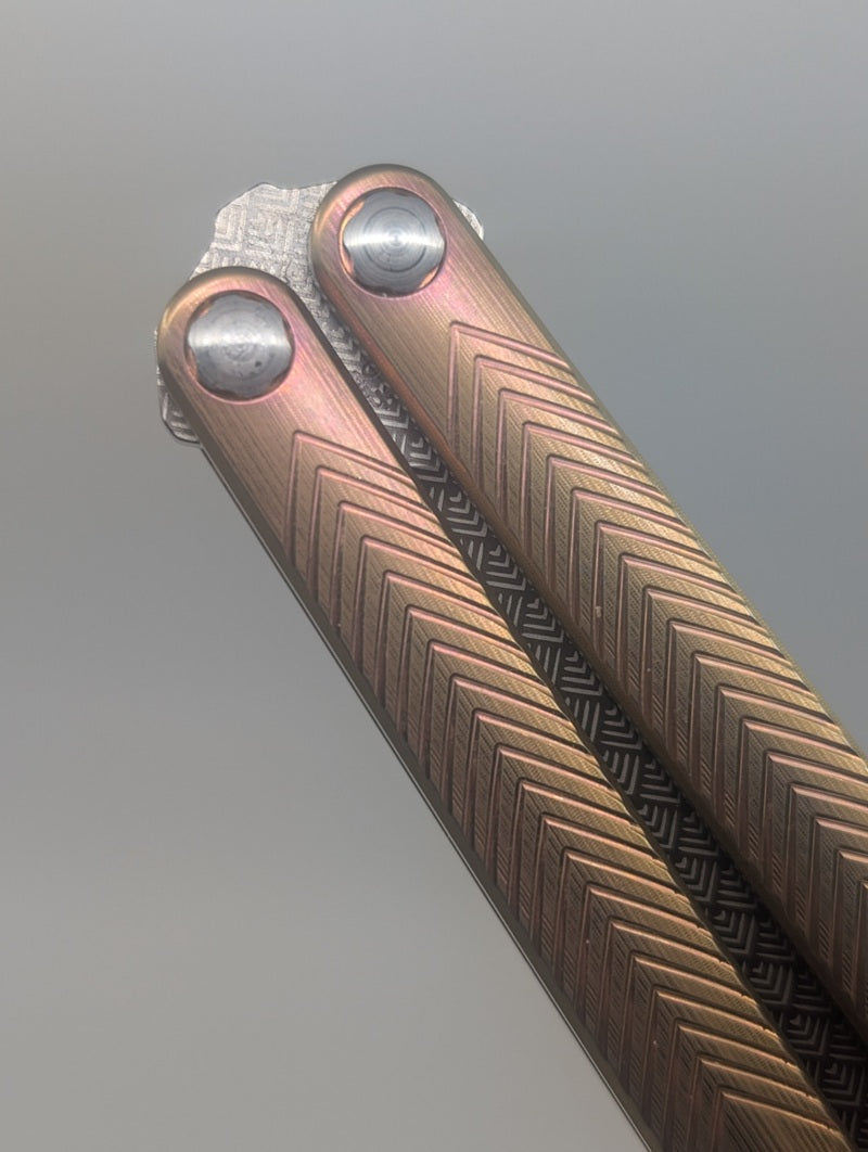 *Consignment* MachineWise x Penchetta Tottori Art Deco Limited Edition Balisong #6 of 10