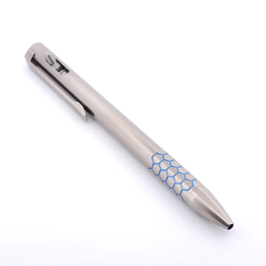 Magnus Clickshift Titanium "Hex" Section Ballpoint Pen