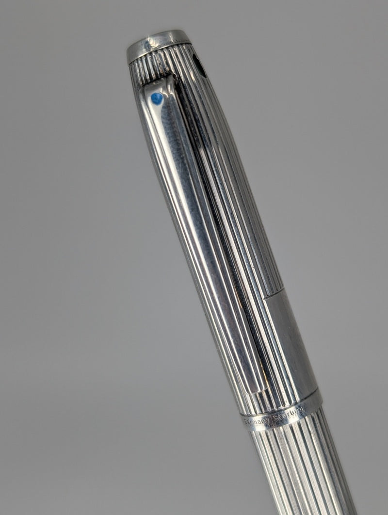 *Consignment* Mark Cross Dunhill Sterling Silver 4 Colors in 1 Ballpoint Pen (Green, Red, Black, Blue)