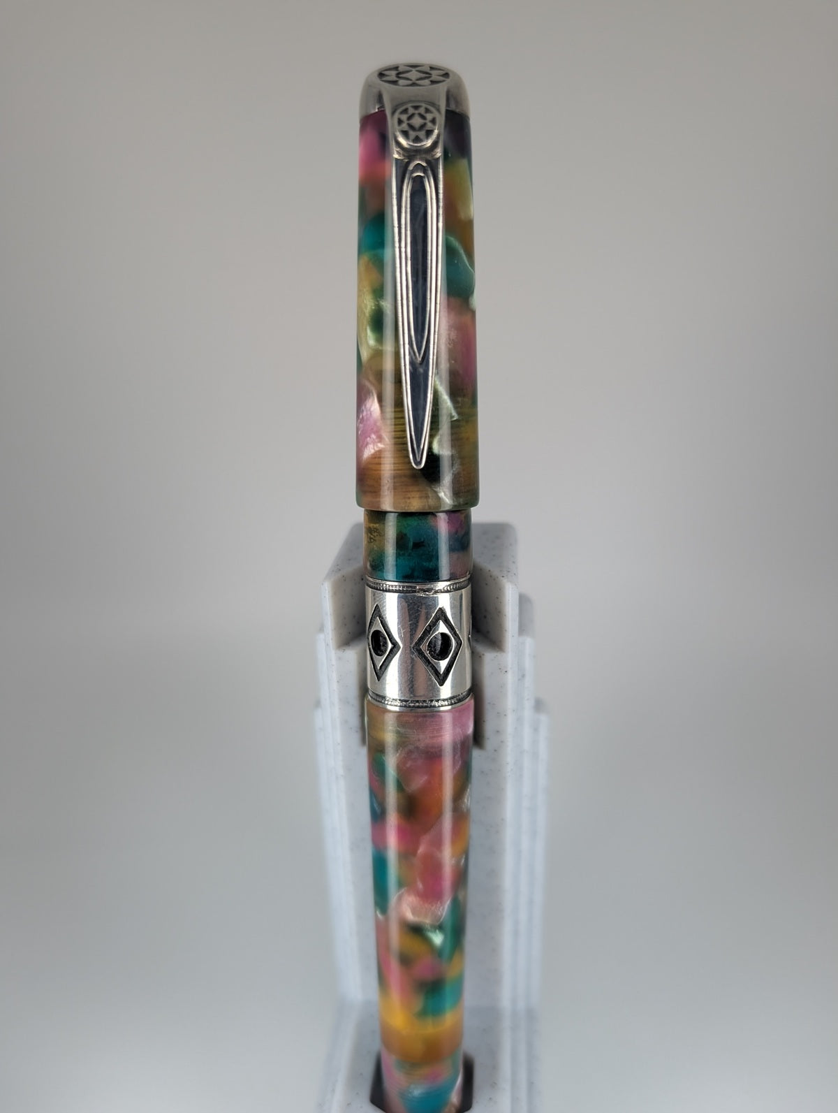 *Consignment* Marlen Incas Collection "Machu Picchu" Fountain Pen 18k Gold Medium Nib
