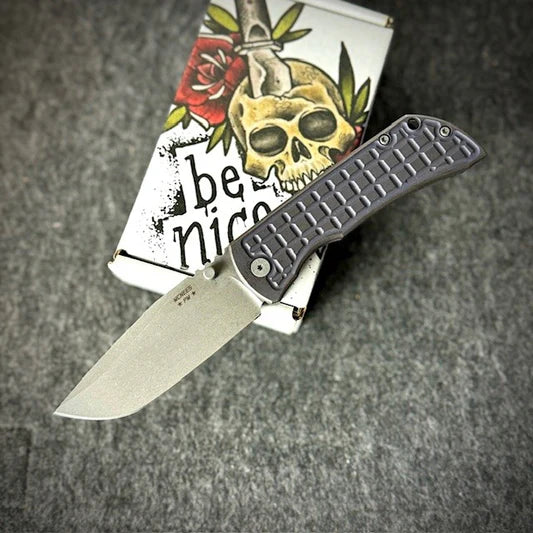 Mcnees Knives PM Mac 2 (GEN 2) Frag Titanium Magnacut Framelock Folding Knife