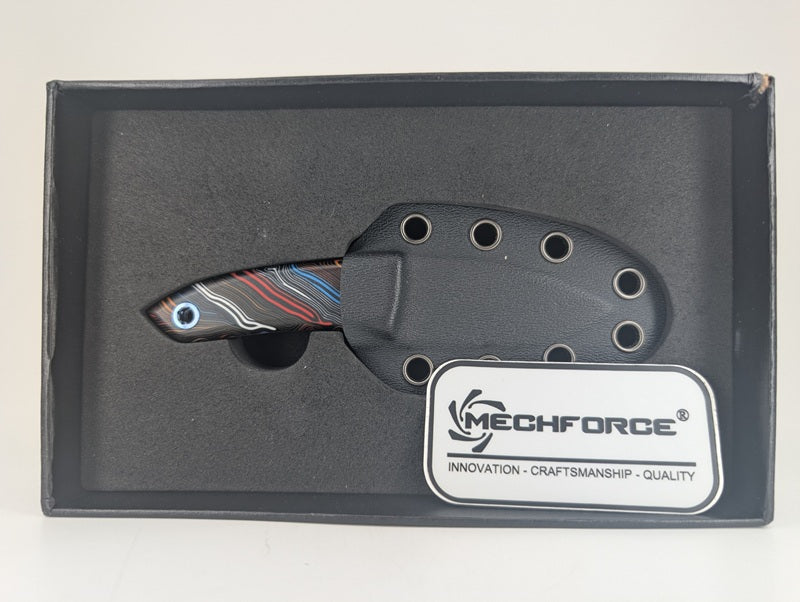*Consignment* Mechforce x Ben Krein Topo G-10 Magnacut Fixed Blade Knife