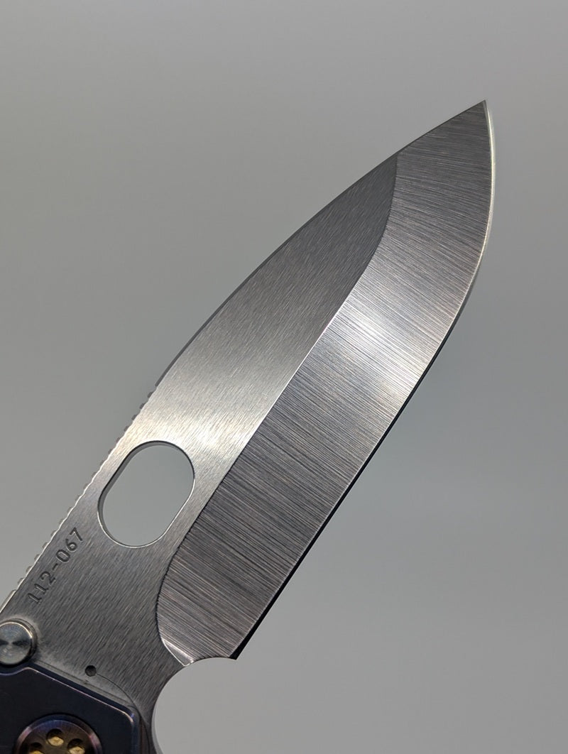 *Consignment* Medford 187 DP Blue Frame Lock Folding Knife