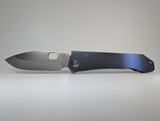 *Consignment* Medford 187 DP Blue Frame Lock Folding Knife