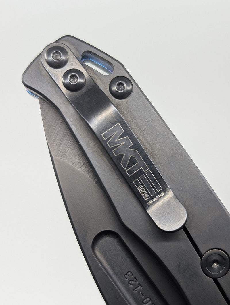 *Consignment* Medford Praetorian Slim Drop Point Titanium / Aluminum Frame Lock Folding Knife