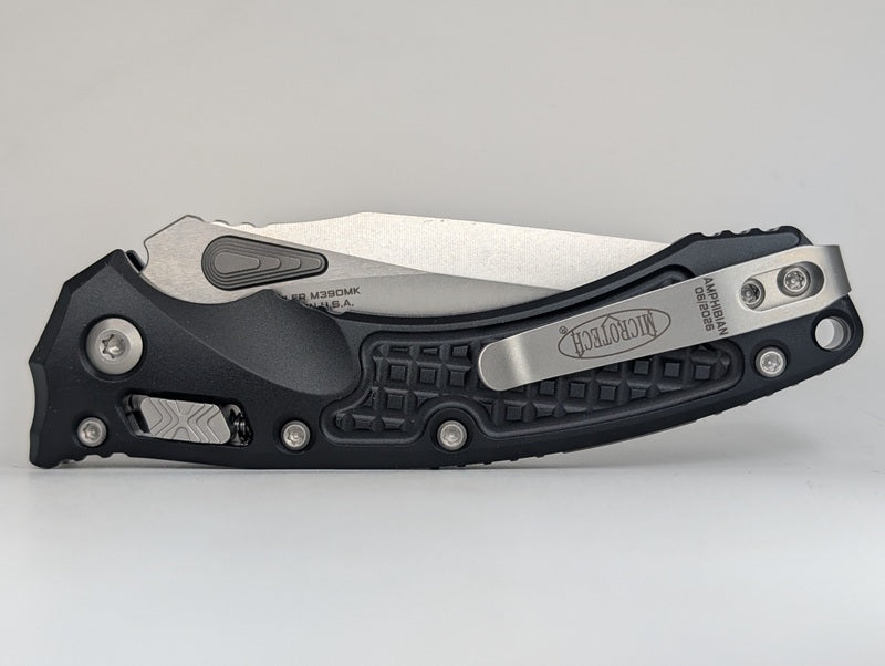 Microtech Amphibian Mini RAM-LOK S/E Black Frag Stonewash Folding Knife