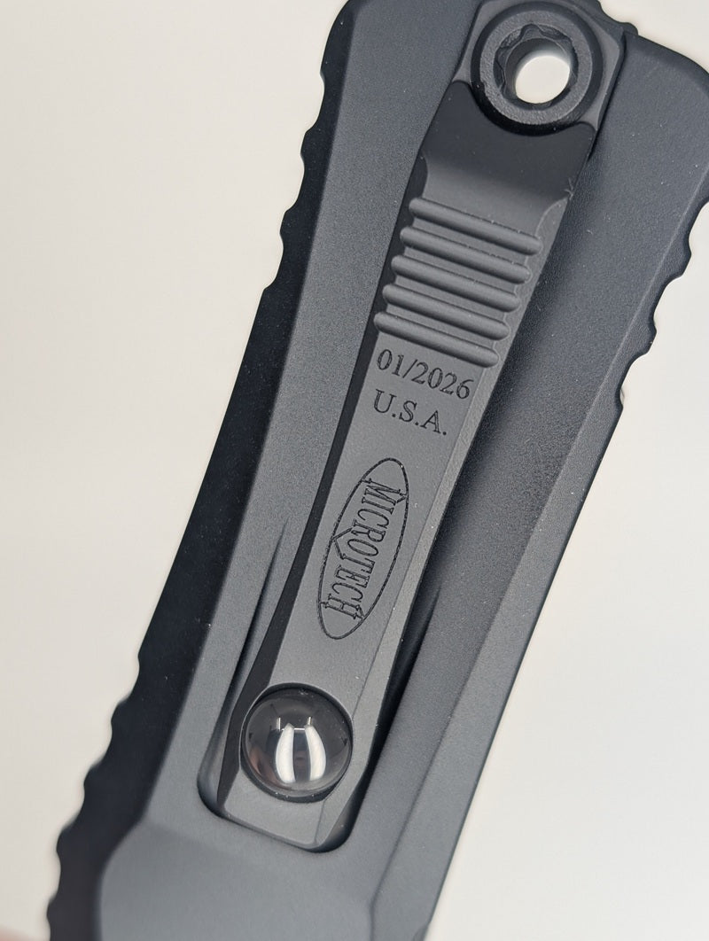 Microtech Combat Troodon Double Edge Gen III Tactical Full Serrated Out the Front Knife