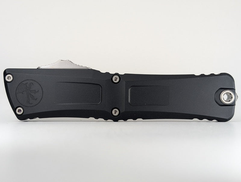 Microtech Combat Troodon Gen III Hellhound Signature Series Stonewash Out the Front Knife
