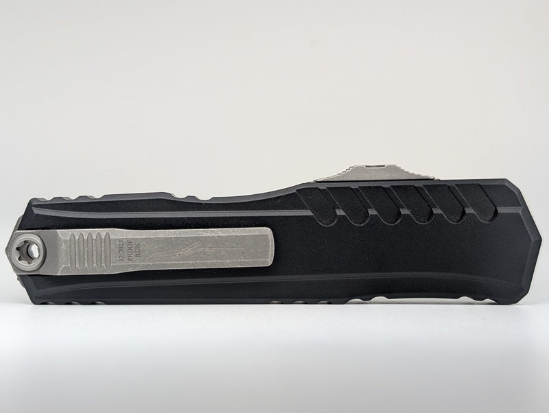 *Consignment* Microtech Cypher II Signature Series Proof Run Apocalyptic Out the Front Knife