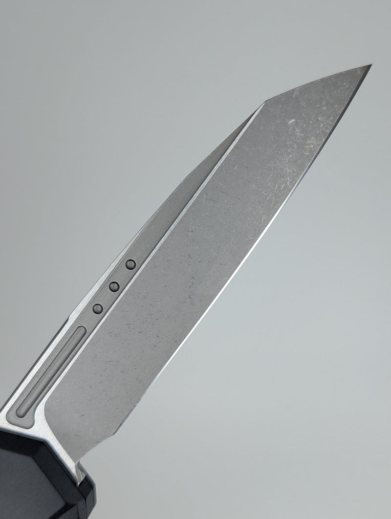 *Consignment* Microtech Cypher II Signature Series Proof Run Apocalyptic Out the Front Knife