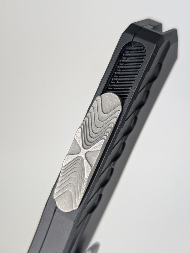 *Consignment* Microtech Cypher II Signature Series Proof Run Apocalyptic Out the Front Knife