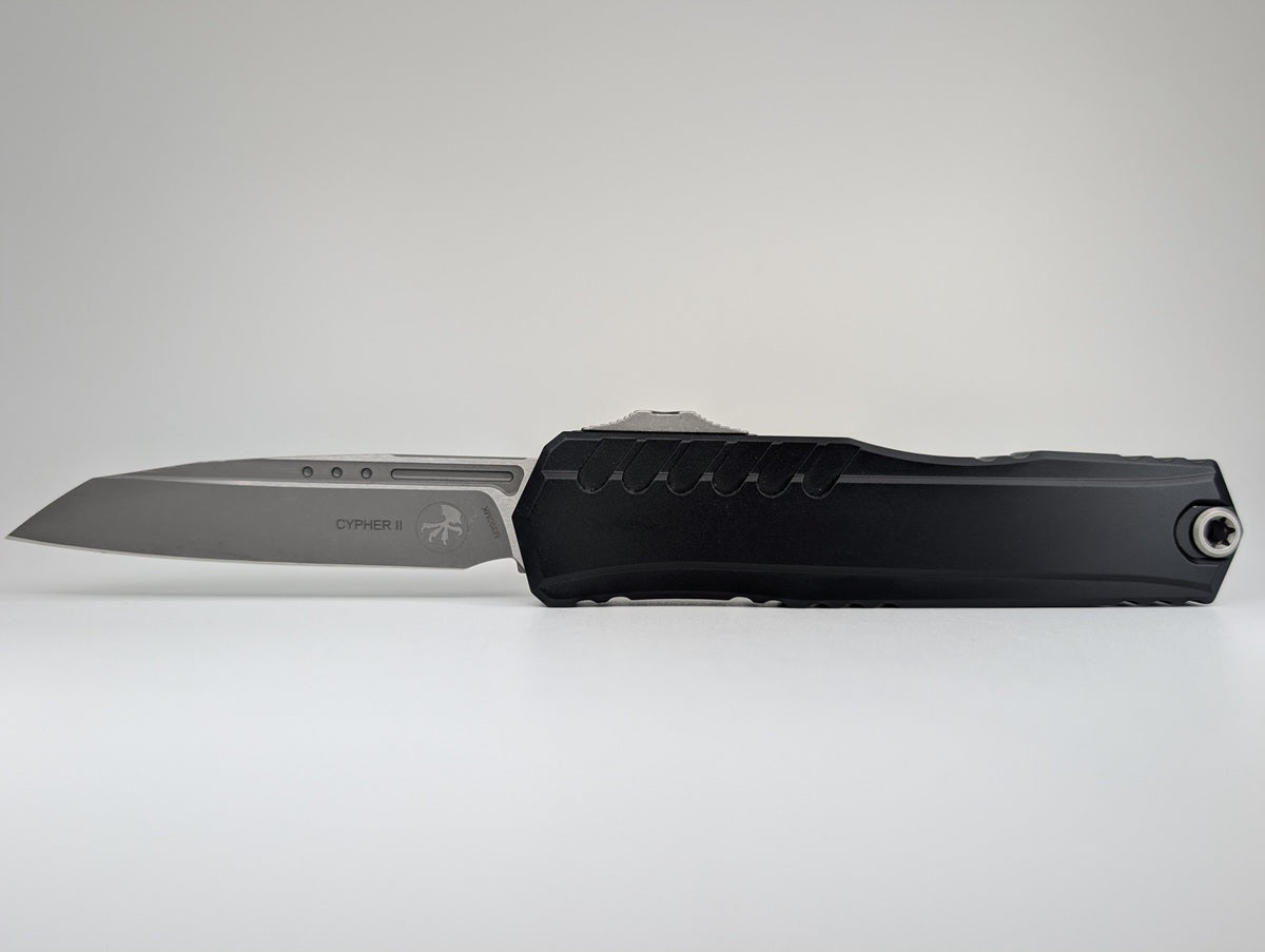 *Consignment* Microtech Cypher II Signature Series Proof Run Apocalyptic Out the Front Knife