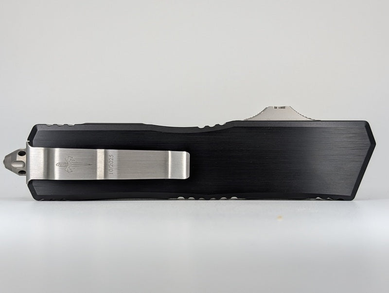 Microtech Marfione Executive Scarab II Gen III Tanto Mirror Polish Chisel Grind Out the Front Knife